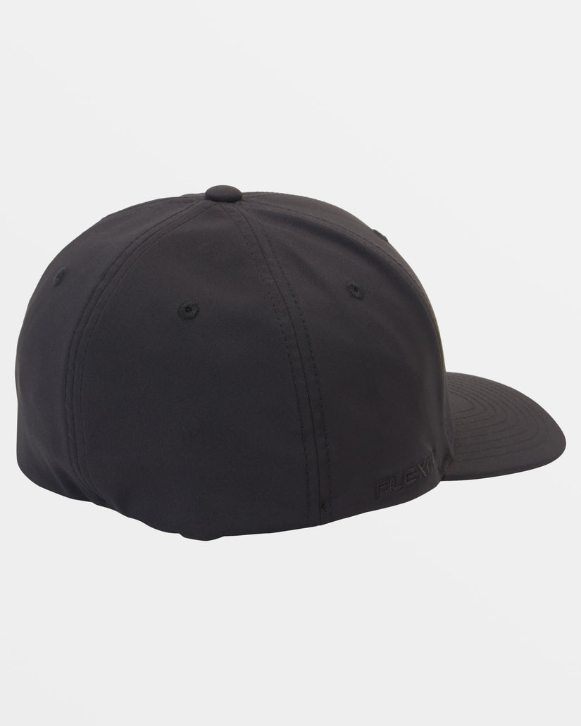 Amped Up Flexifit Hat - True Black