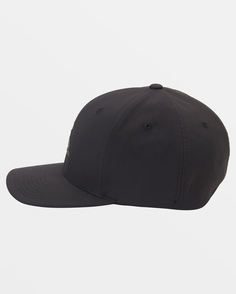 Amped Up Flexifit Hat - True Black