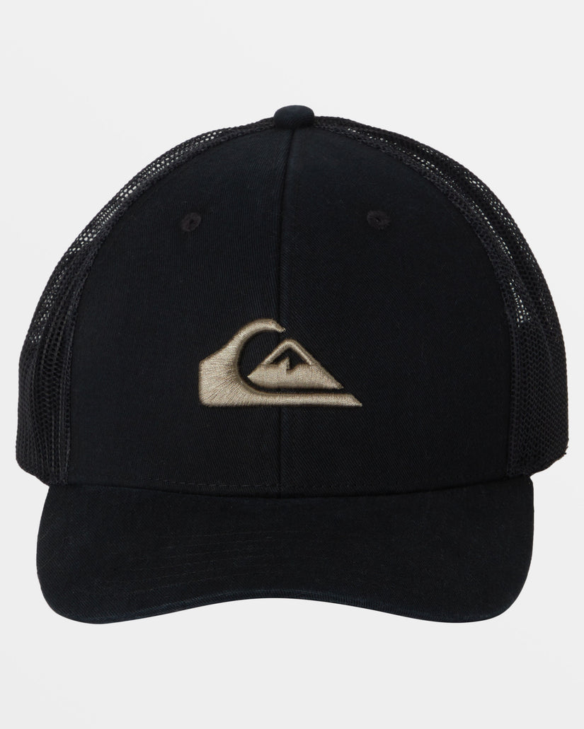 Grounder Trucker Hat - Black