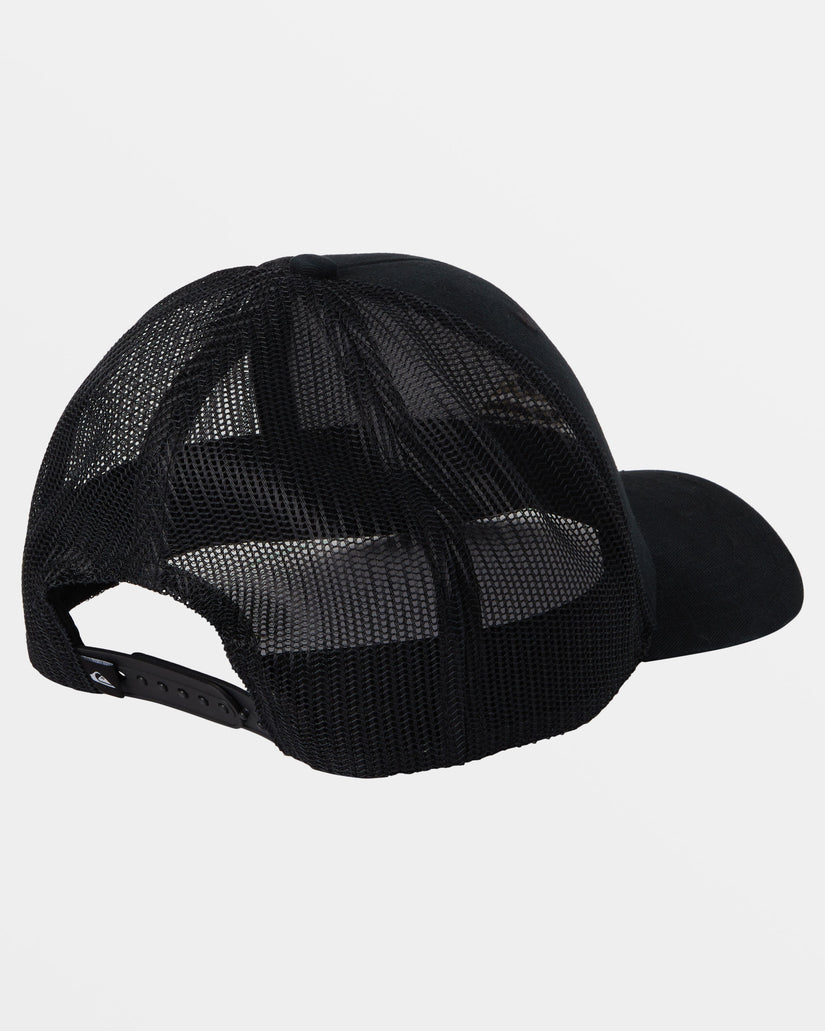 Grounder Trucker Hat - Black