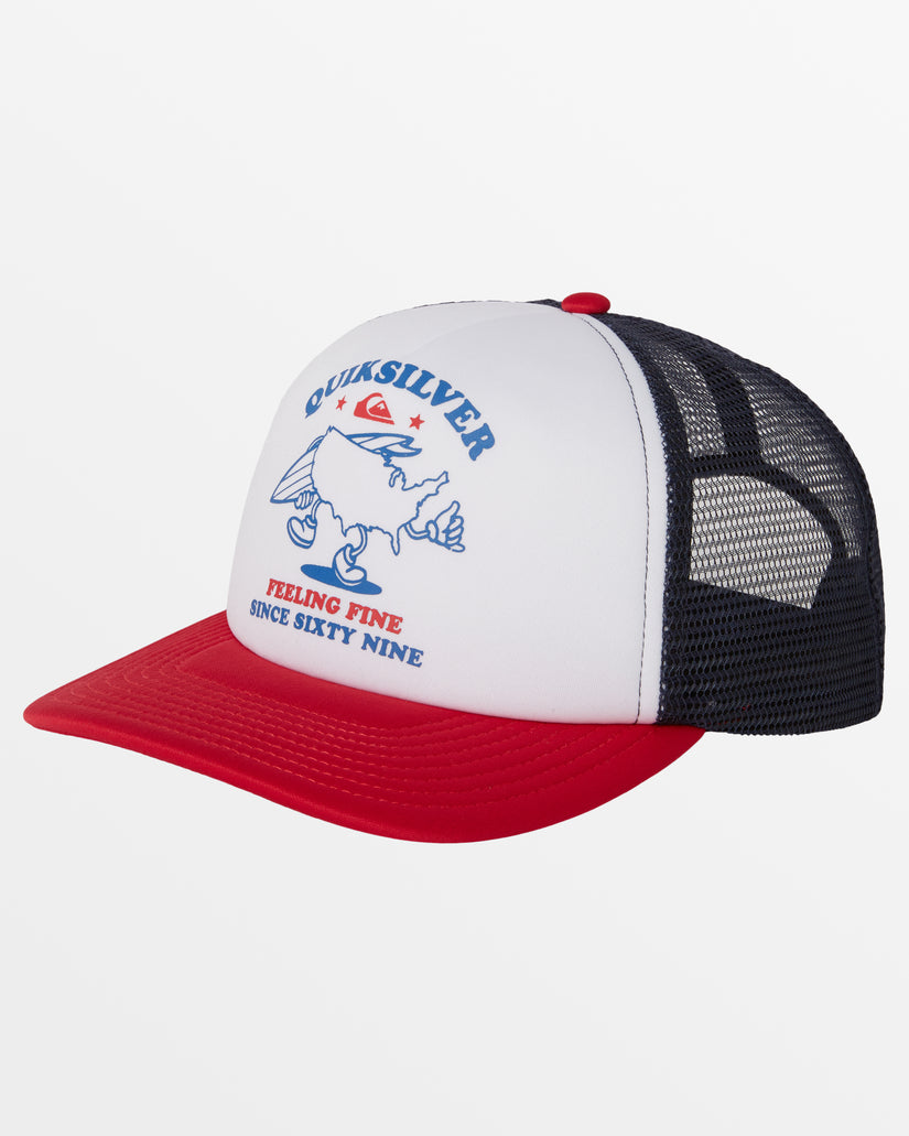 Emu Coop Trucker Hat - White