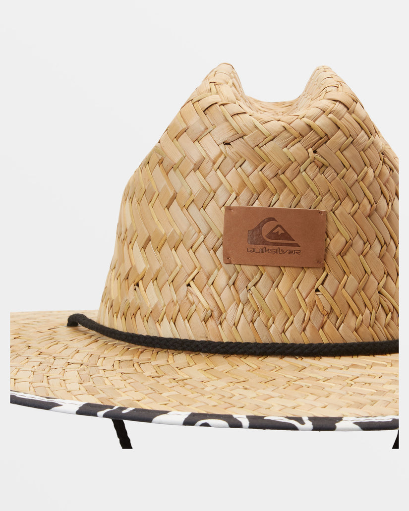 Pierside Print Sun Hat - DNA Island Aquifer Ss