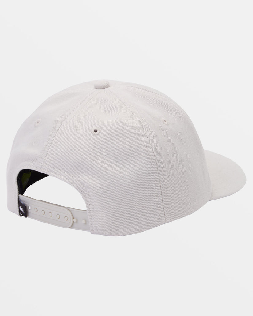 Pierdrop Snapback Hat - Silver Birch – Quiksilver