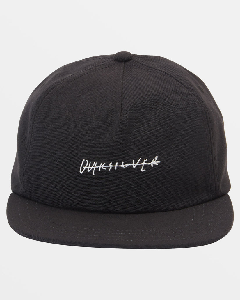 DNA Rushed Snapback Hat - Black