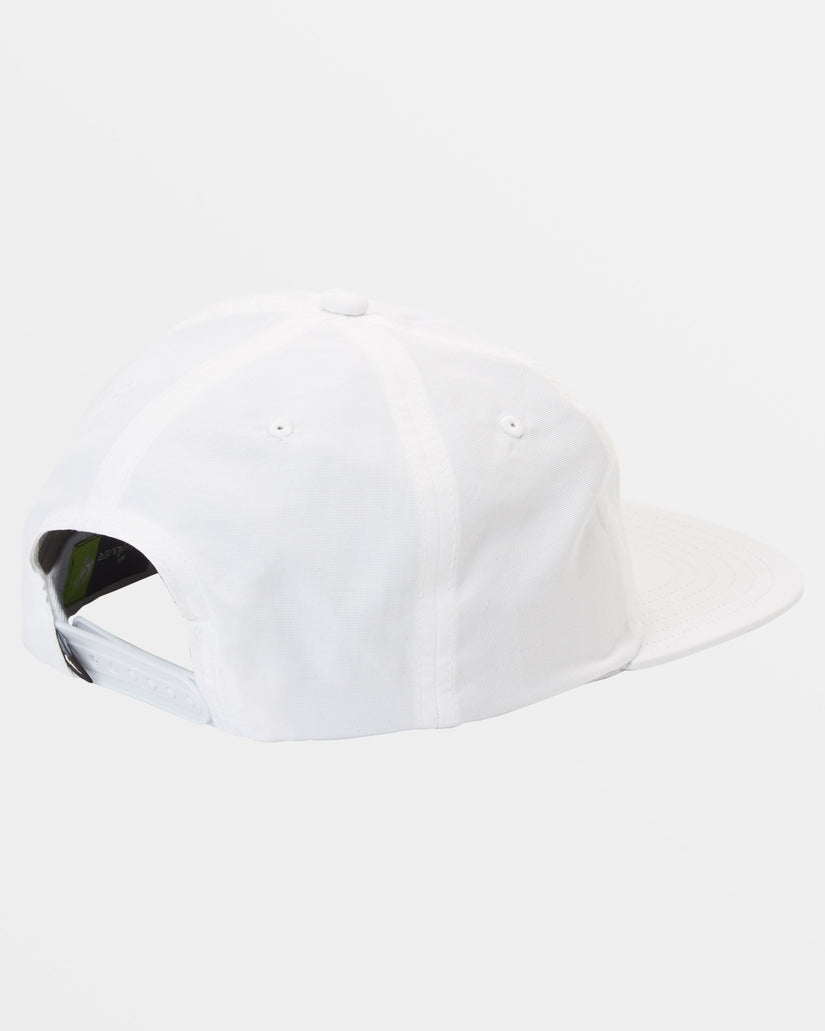 Style Plye Snapback Hat - White