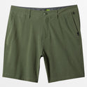 E Union Heather 18" Amphibian Boardshorts - Thyme