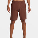 Union Amphibian 20" Hybrid Shorts - Brown Stone