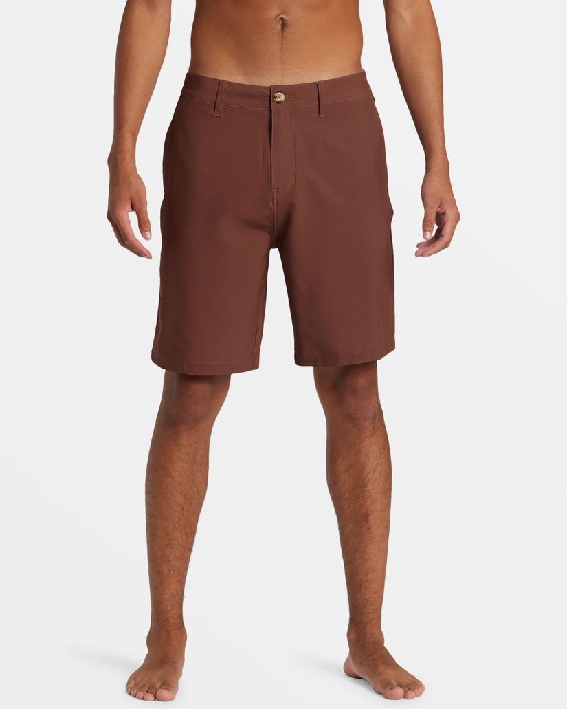 Union Amphibian 20" Hybrid Shorts - Brown Stone