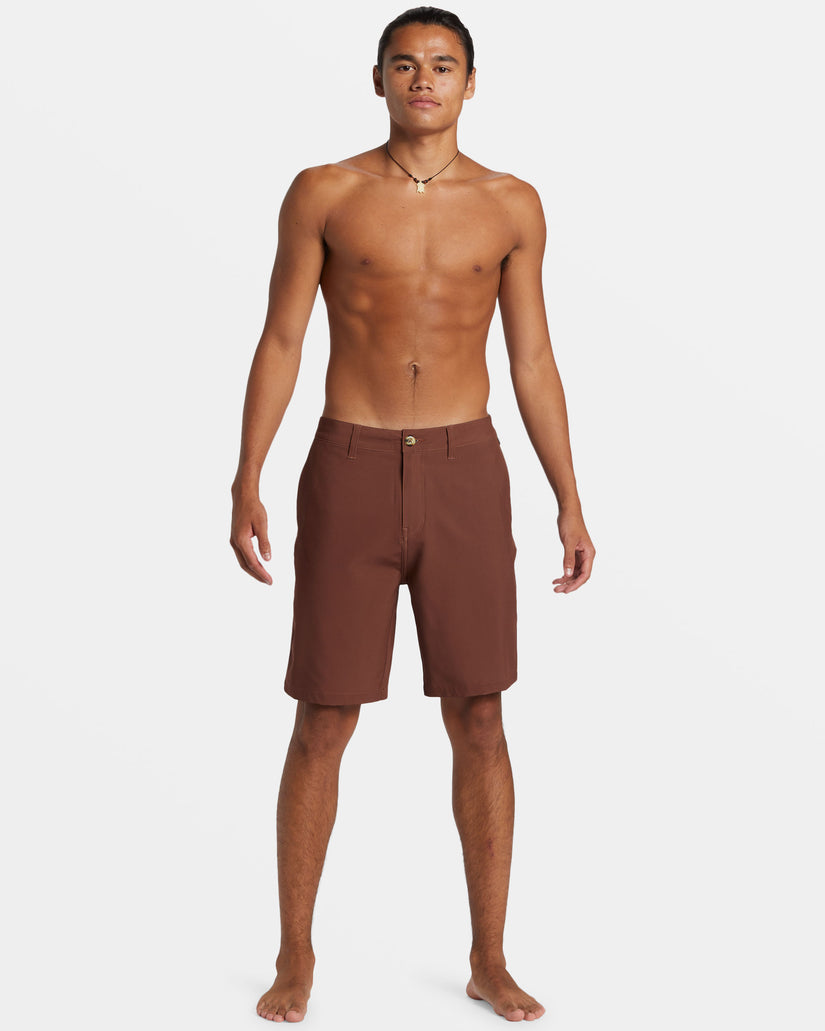 Union Amphibian 20" Hybrid Shorts - Brown Stone