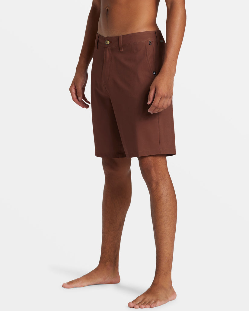 Union Amphibian 20" Hybrid Shorts - Brown Stone