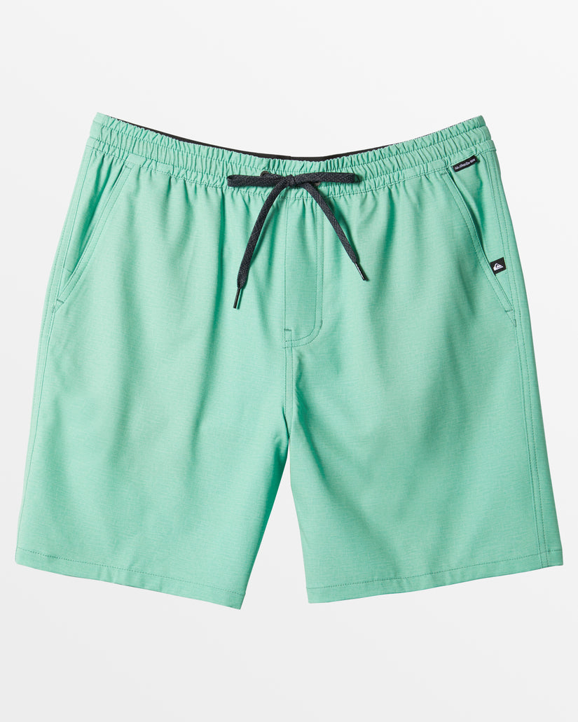 Taxer Heather Amphibian 18" Hybrid Shorts - Green Spruce