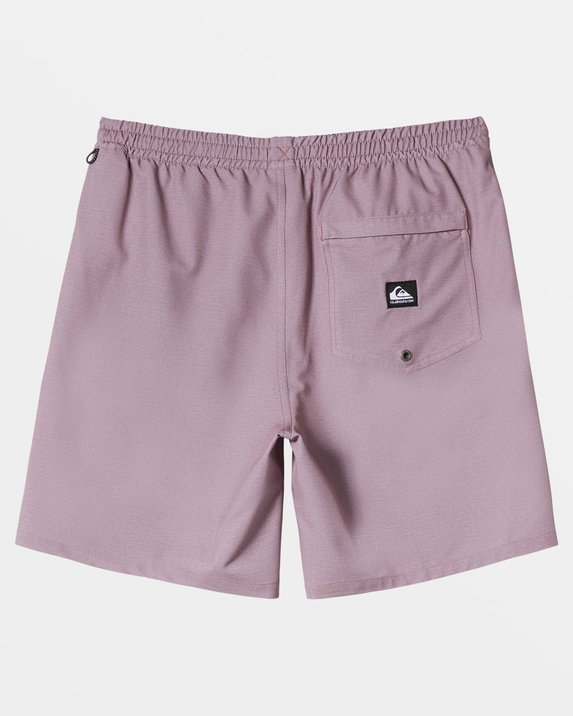 Taxer Heather Amphibian 18" Hybrid Shorts - Grape Shake