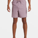 Taxer Heather Amphibian 18" Hybrid Shorts - Grape Shake