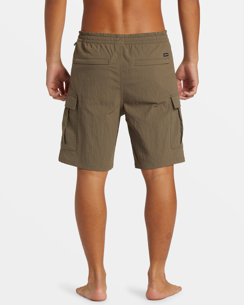 Taxer Cargo 19" Amphibian Hybrid Shorts - Canteen