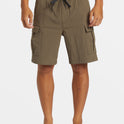 Taxer Cargo 19" Amphibian Hybrid Shorts - Canteen