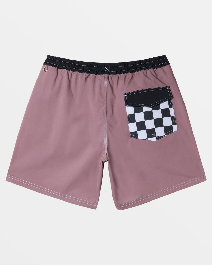 Original Straight 17" Swim Trunks - Grape Shake