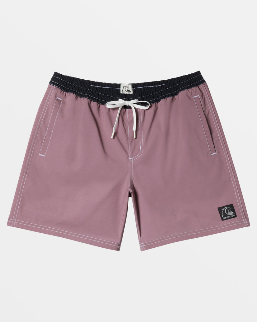 Original Straight 17" Swim Trunks - Grape Shake