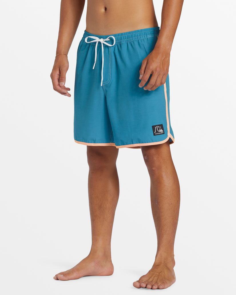 Original Scallop 17" Swim Trunks - Larkspur