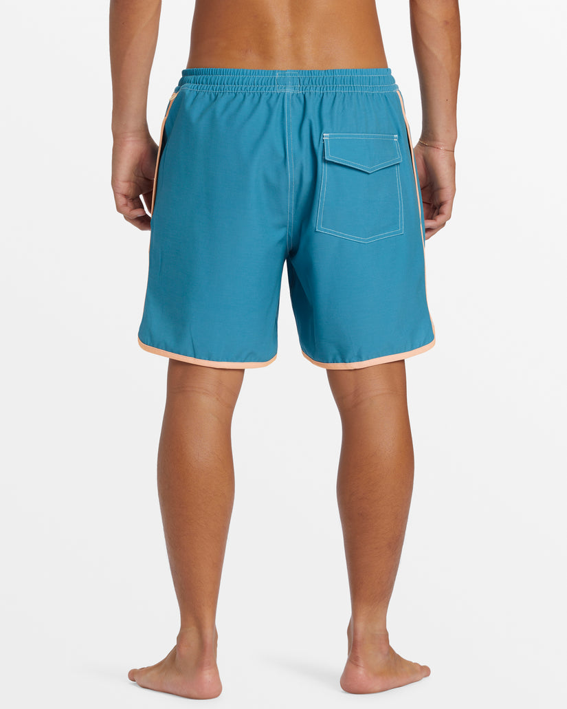 Original Scallop 17" Swim Trunks - Larkspur