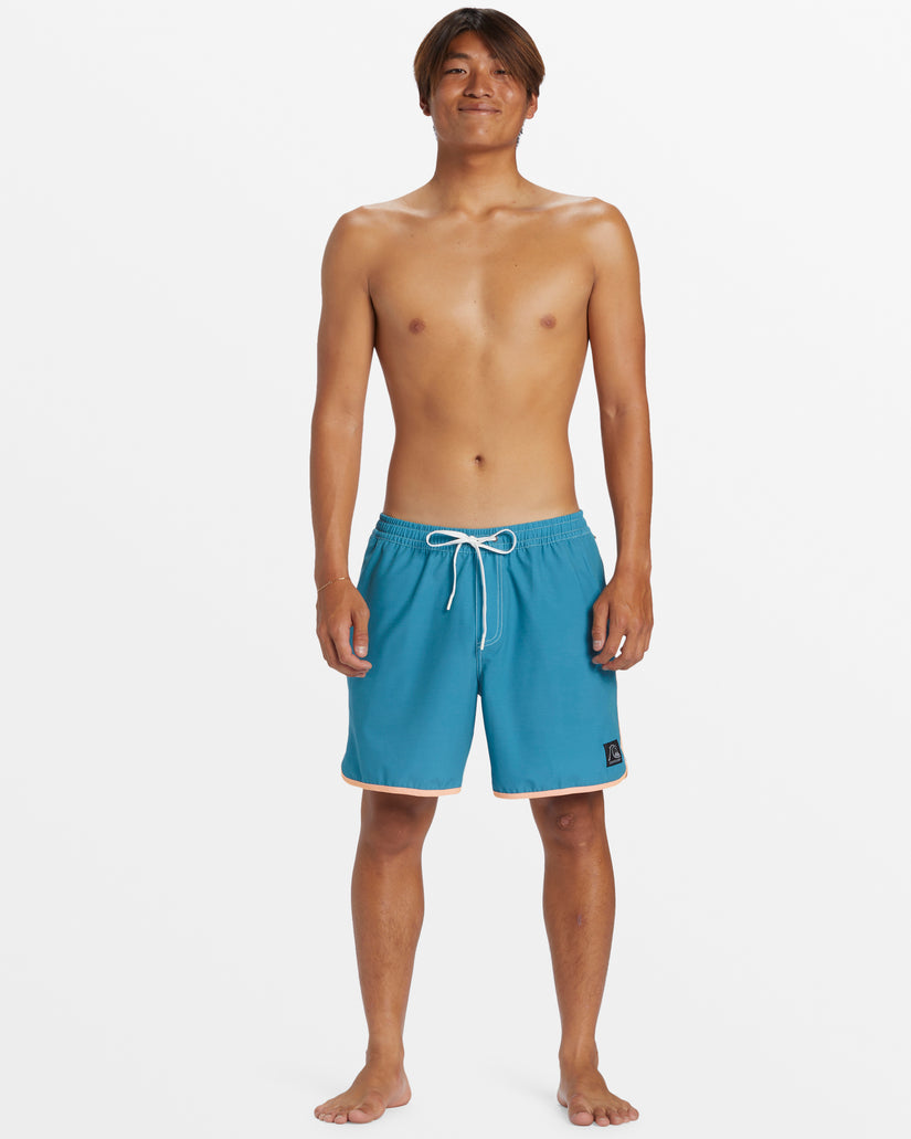 Original Scallop 17" Swim Trunks - Larkspur