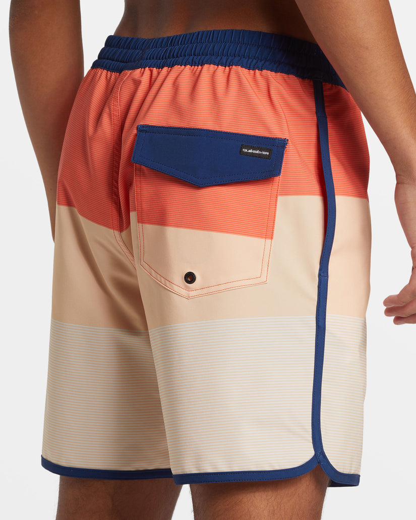 Surfsilk Tijuana 17" Swim Trunks - Peach Parfait