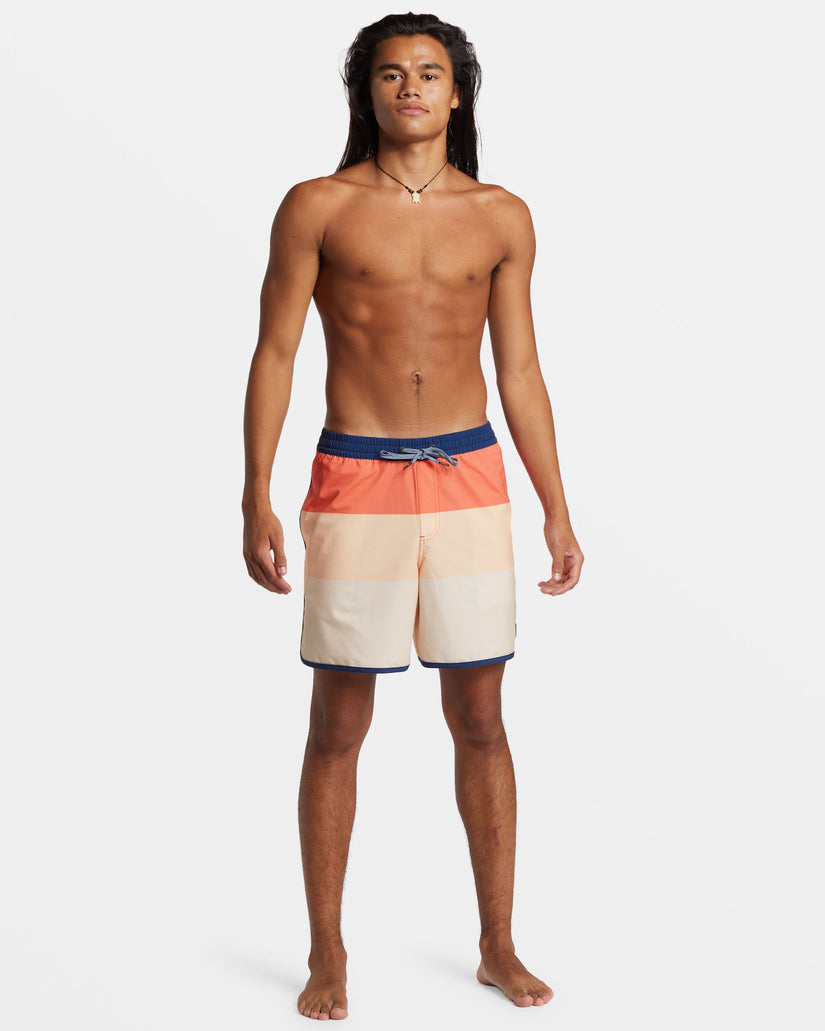 Surfsilk Tijuana 17" Swim Trunks - Peach Parfait