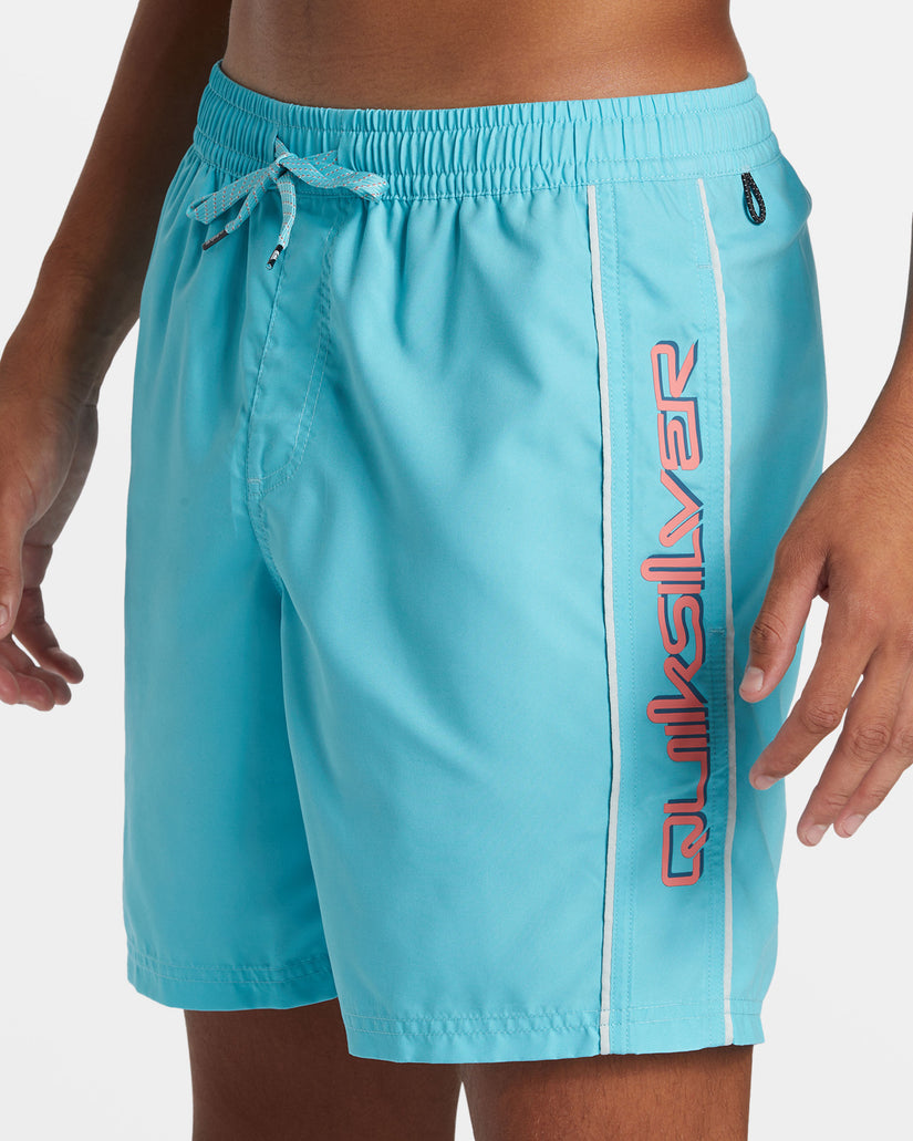 Everyday Vert 2 17" Swim Trunks - Maui Blue