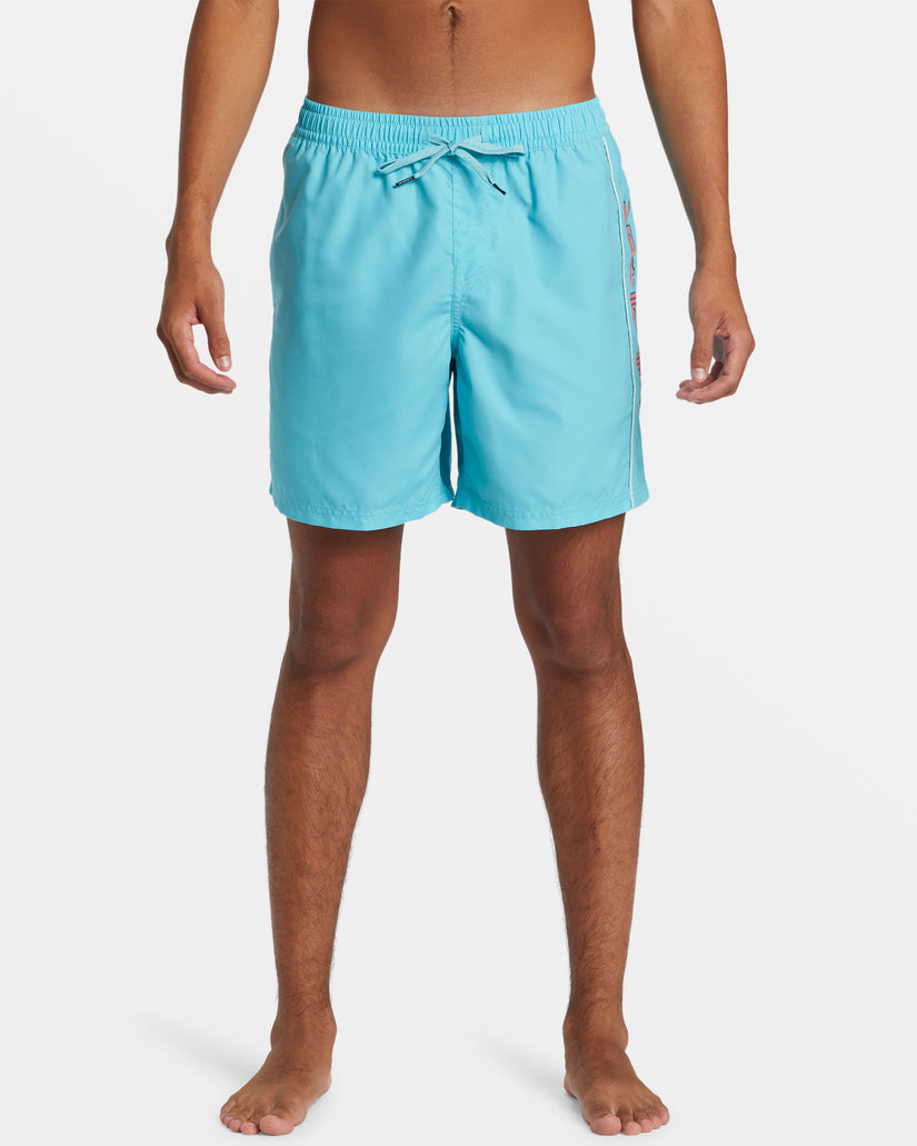 Everyday Vert 2 17" Swim Trunks - Maui Blue