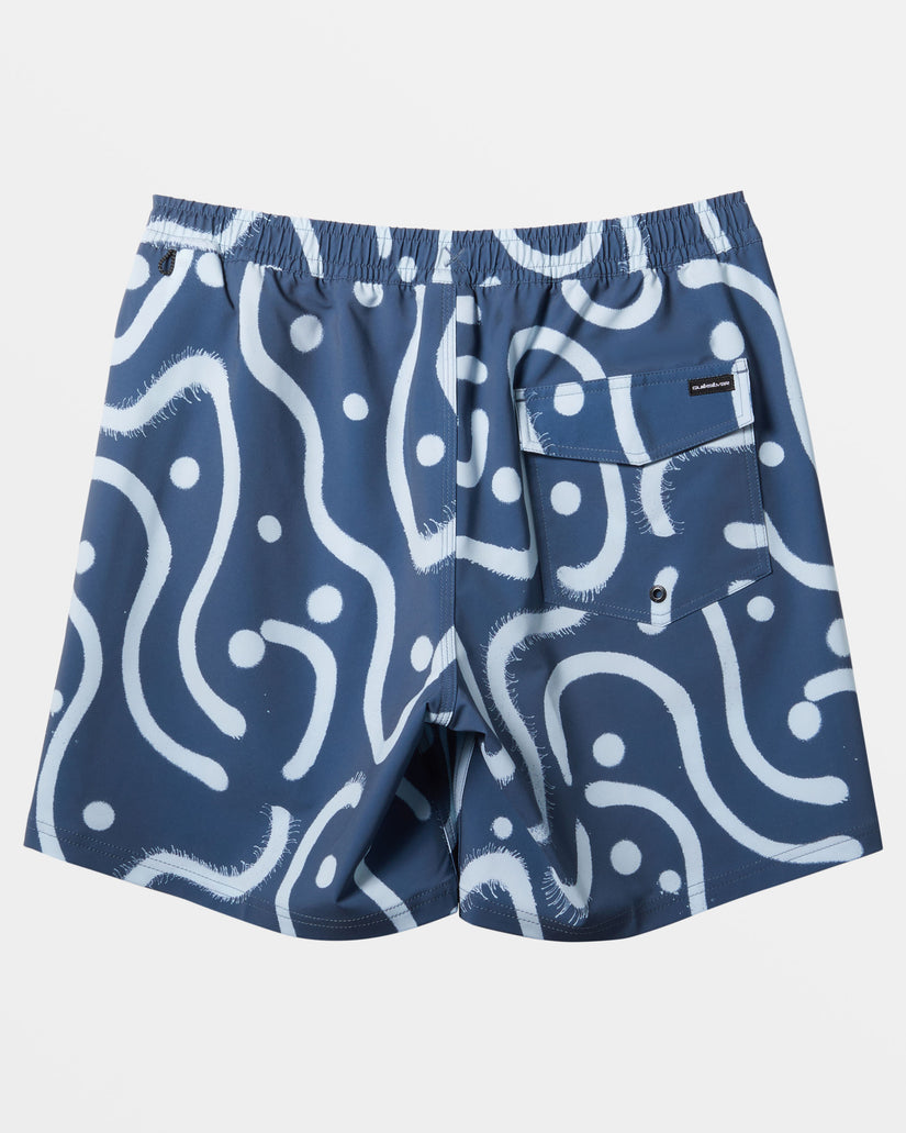 Surfsilk Mix 17" Swim Trunks - Vintage Indigo