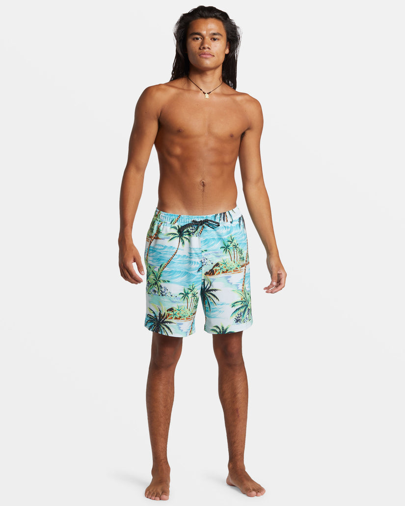 Surfsilk Mix 17" Swim Trunks - Urban Chic