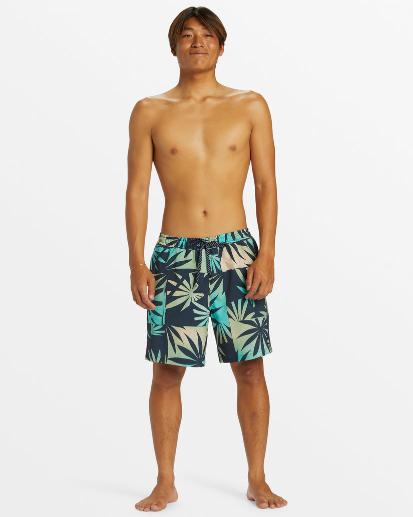 Surfsilk Mix 17" Swim Trunks - Dark Navy