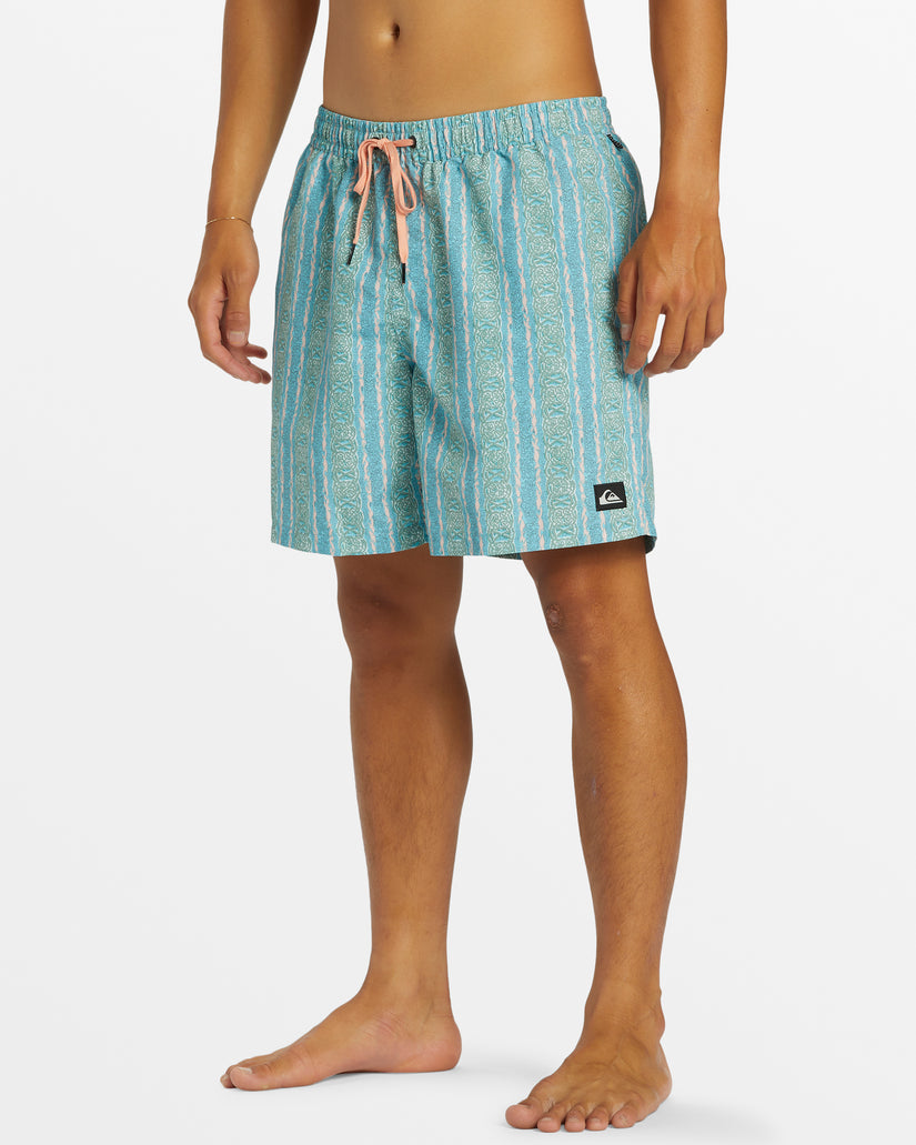 Remade Mix 17" Swim Trunks - Alaskan Blue