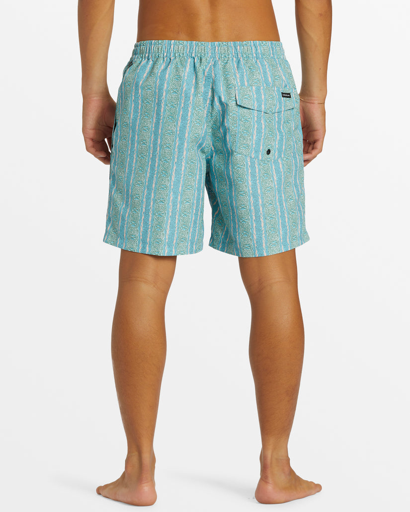 Remade Mix 17" Swim Trunks - Alaskan Blue