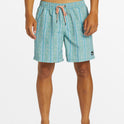 Remade Mix 17" Swim Trunks - Alaskan Blue