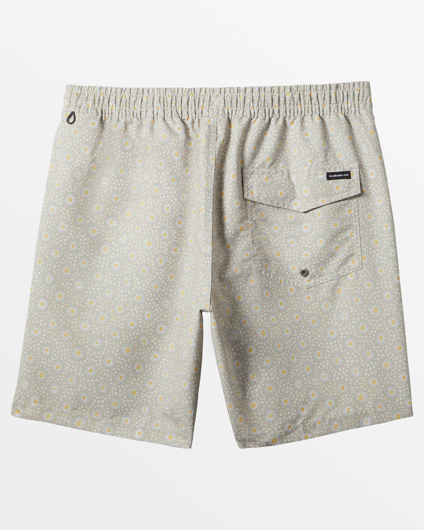 Remade Mix 17" Swim Trunks - Silver Birch