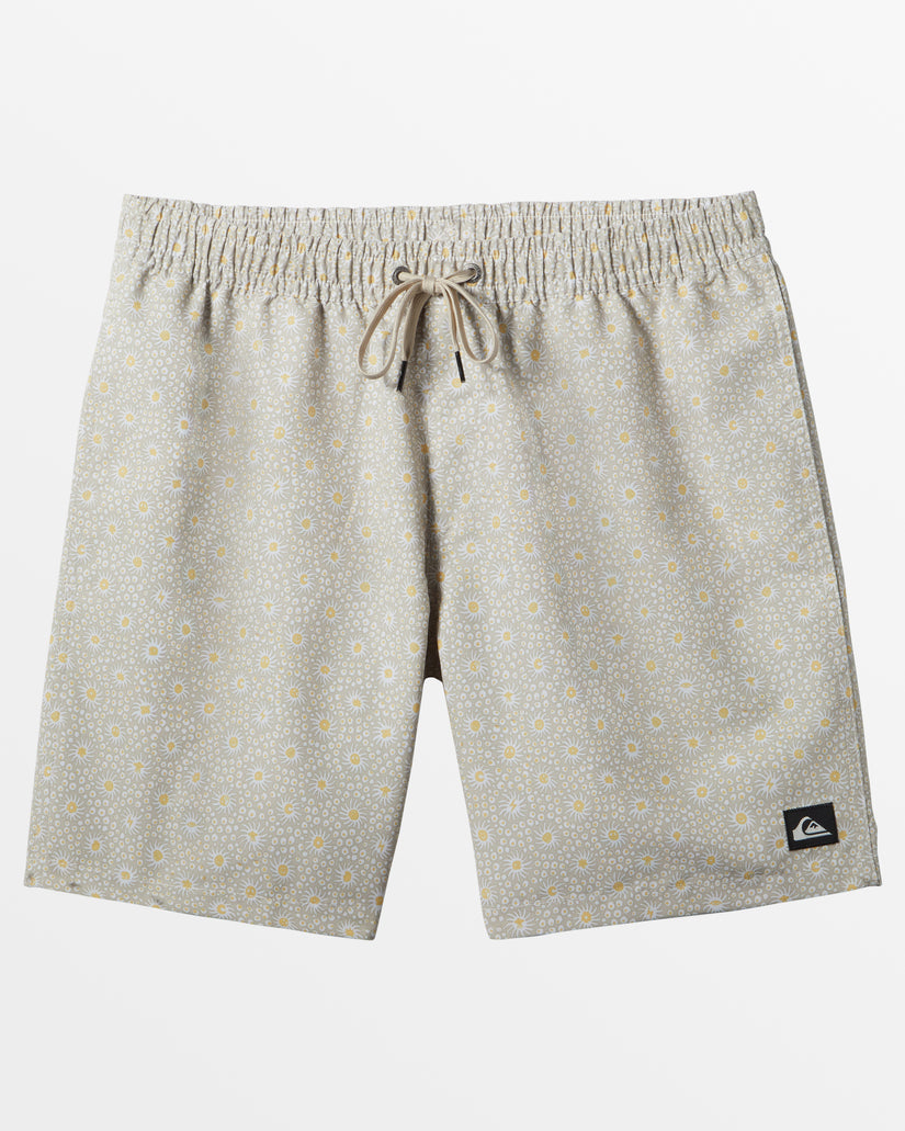 Remade Mix 17" Swim Trunks - Silver Birch