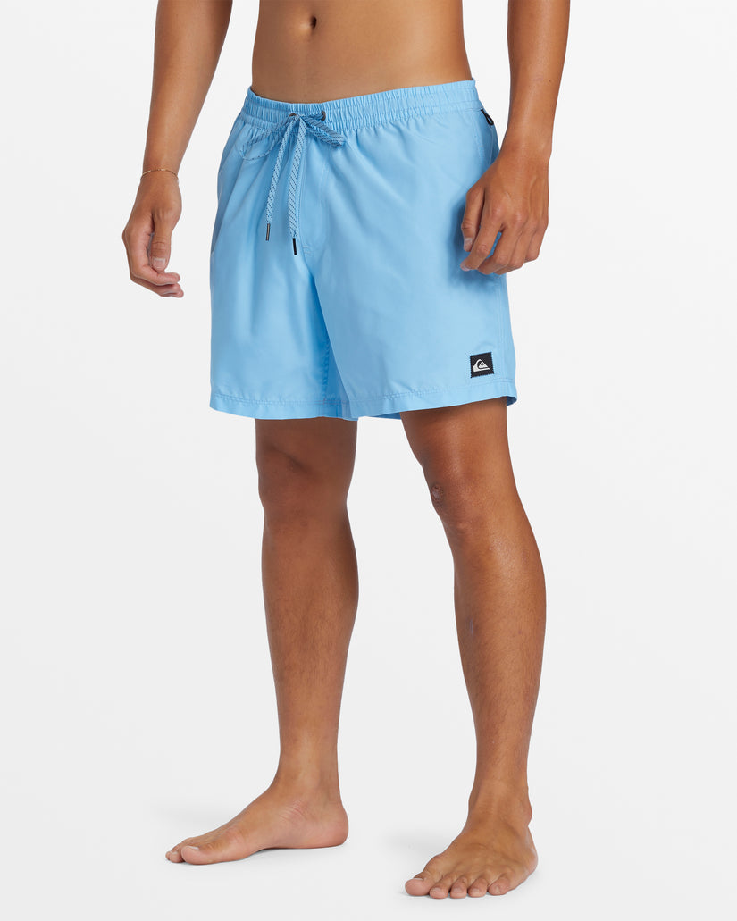 Everyday Solid Volley 15" Elastic Waist Shorts - Alaskan Blue