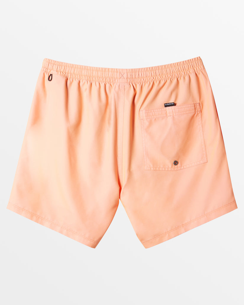 Everyday Solid 15" Swim Trunks - Papaya Punch