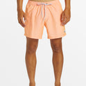 Everyday Solid 15" Swim Trunks - Papaya Punch