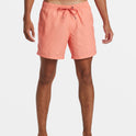 Everyday Solid 15" Swim Trunks - Living Coral