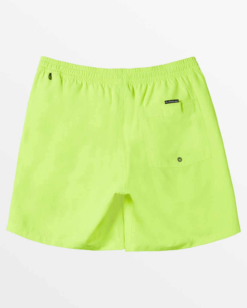 Everyday Solid 15" Swim Trunks - Safety Yellow