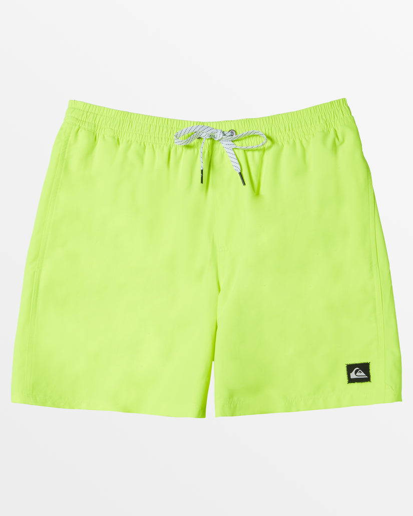 Everyday Solid 15" Swim Trunks - Safety Yellow