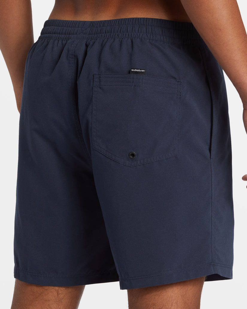 Everyday Solid 17" Swim Trunks - Dark Navy