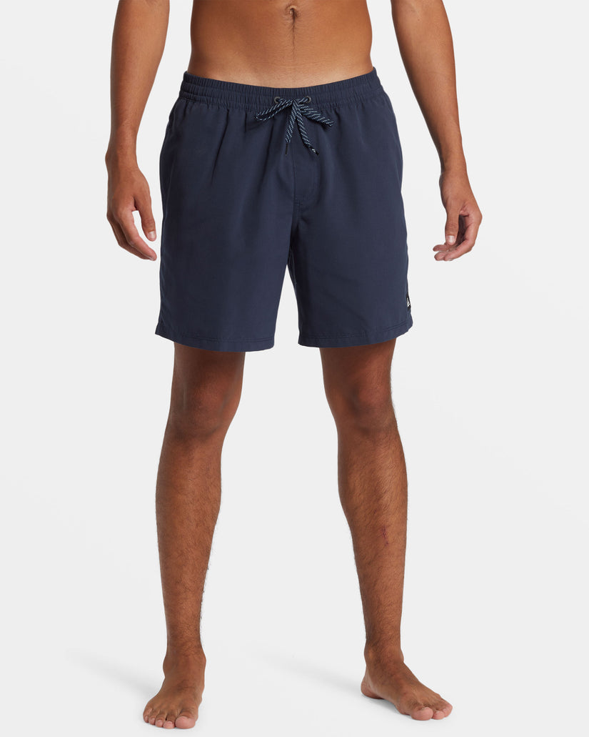 Everyday Solid 17" Swim Trunks - Dark Navy