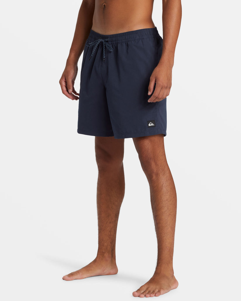 Everyday Solid 17" Swim Trunks - Dark Navy