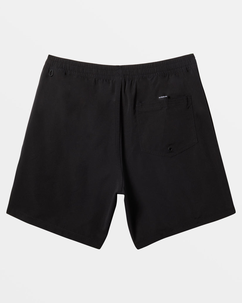 Everyday Solid 17" Swim Trunks - Black