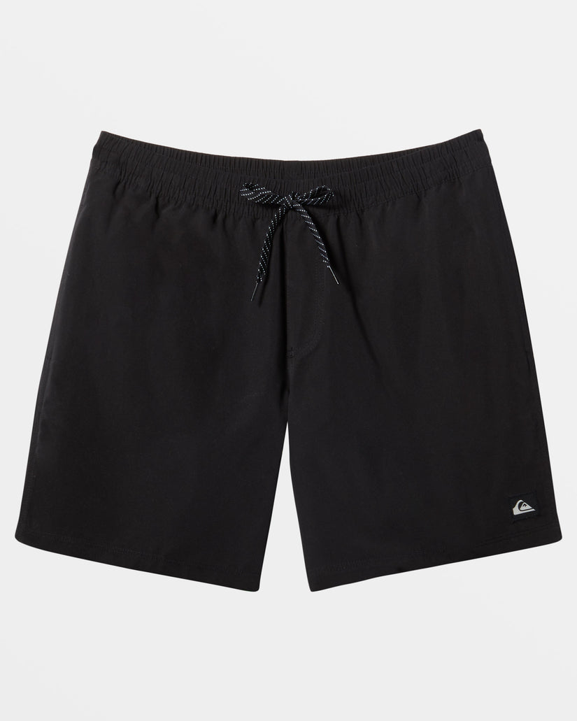 Everyday Solid 17" Swim Trunks - Black