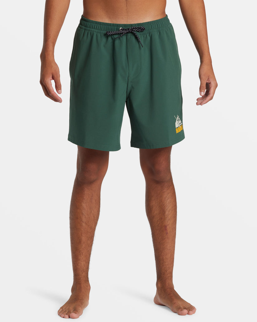 Hawaii 17" Swim Trunks - Forest