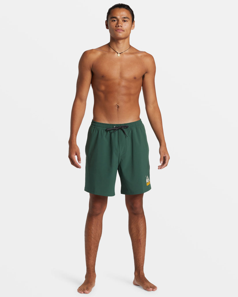 Hawaii 17" Swim Trunks - Forest