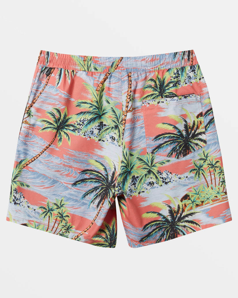 Everyday Mix 17" Swim Trunks - Salsa